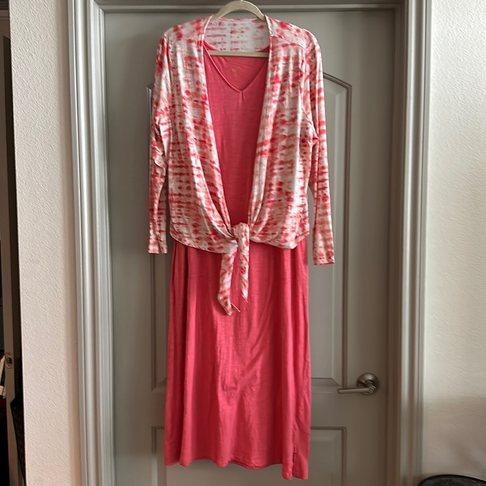BELLE BY KIM GRAVEL Sleeveless Dress with Jacket | NWOT